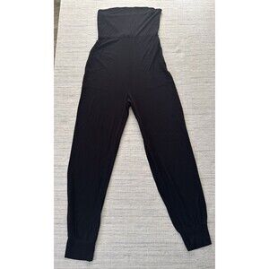 FP Beach Free People Women's Beach Cover Up Black Medium Cotton Blend Pockets